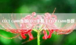 CECT C6000参数CECT手机「CECT C6000参数」